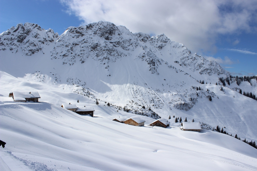 Wintersport Sonntag-Stein